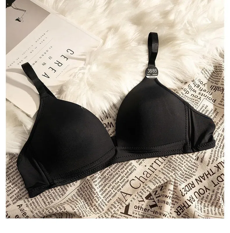 5 Pcs Women's Wireless Push Up Seamless Padded Bra - D2022