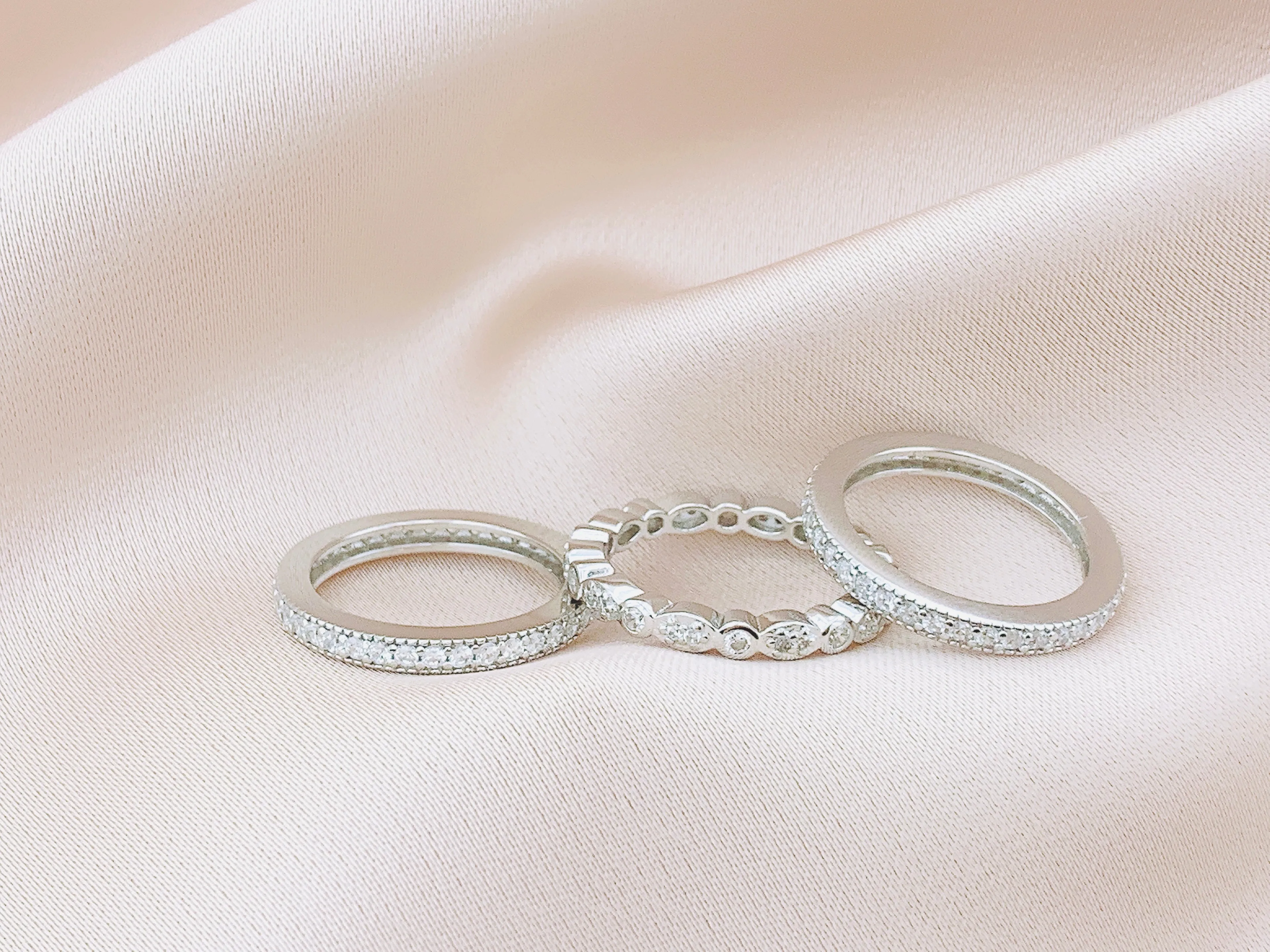 925 Silver Stackable Ring Sets