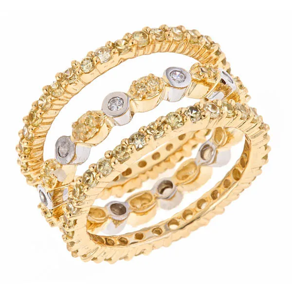 925 Silver Stackable Ring Sets