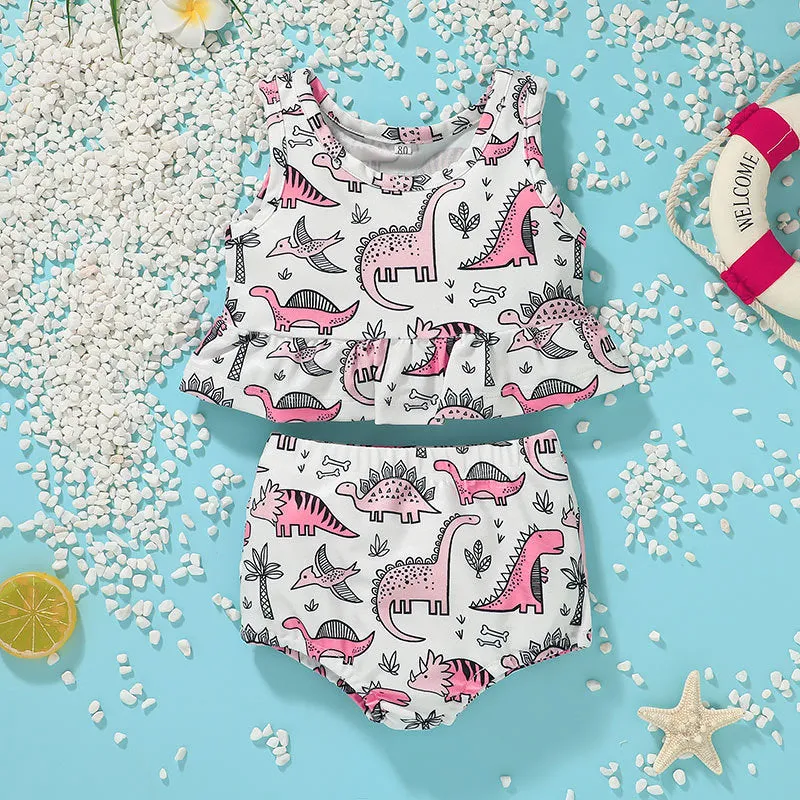 Baby Fashion Swimsuit Two-piece Set