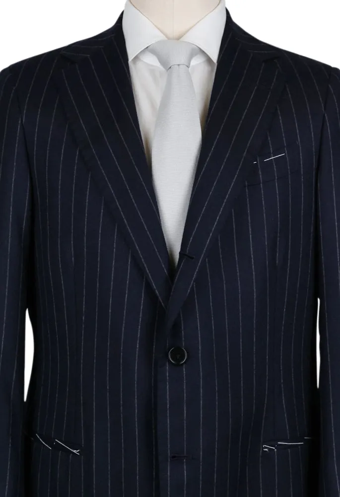 Borrelli Midnight Navy Blue Suit