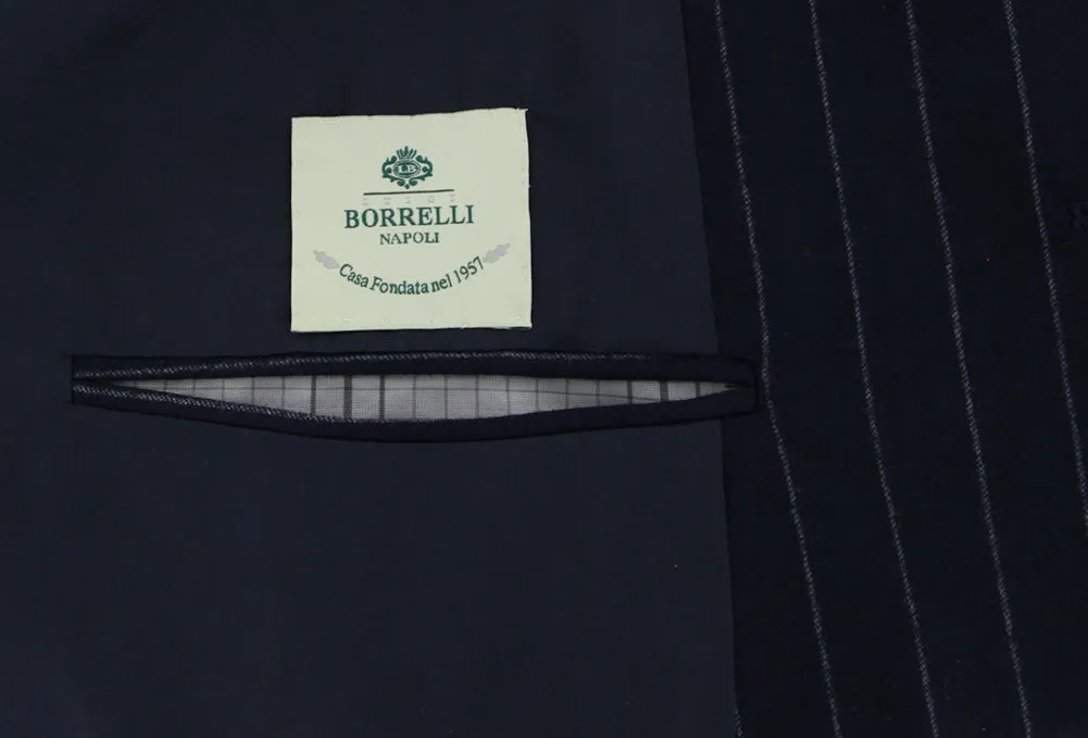 Borrelli Midnight Navy Blue Suit