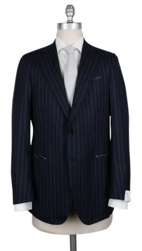 Borrelli Midnight Navy Blue Suit