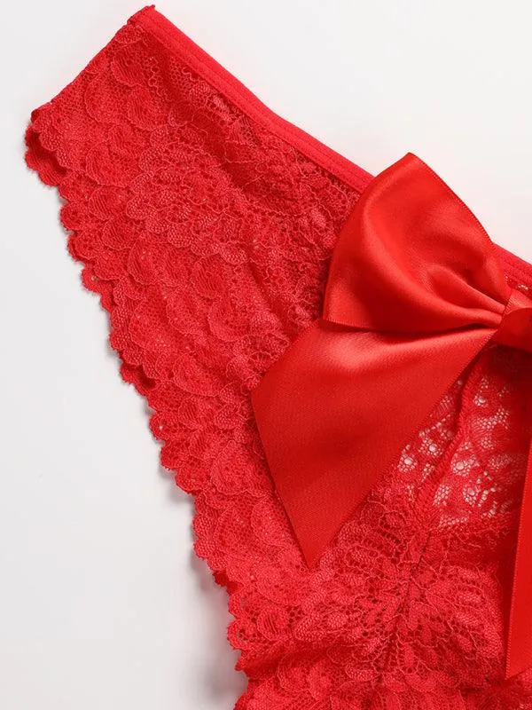 Bow Lace Women Panties