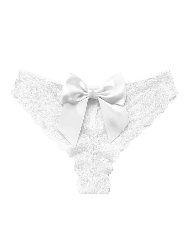 Bow Lace Women Panties