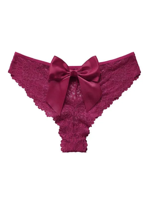 Bow Lace Women Panties