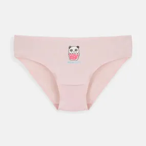 CA Monday Panda Pink Girls Panties 8611