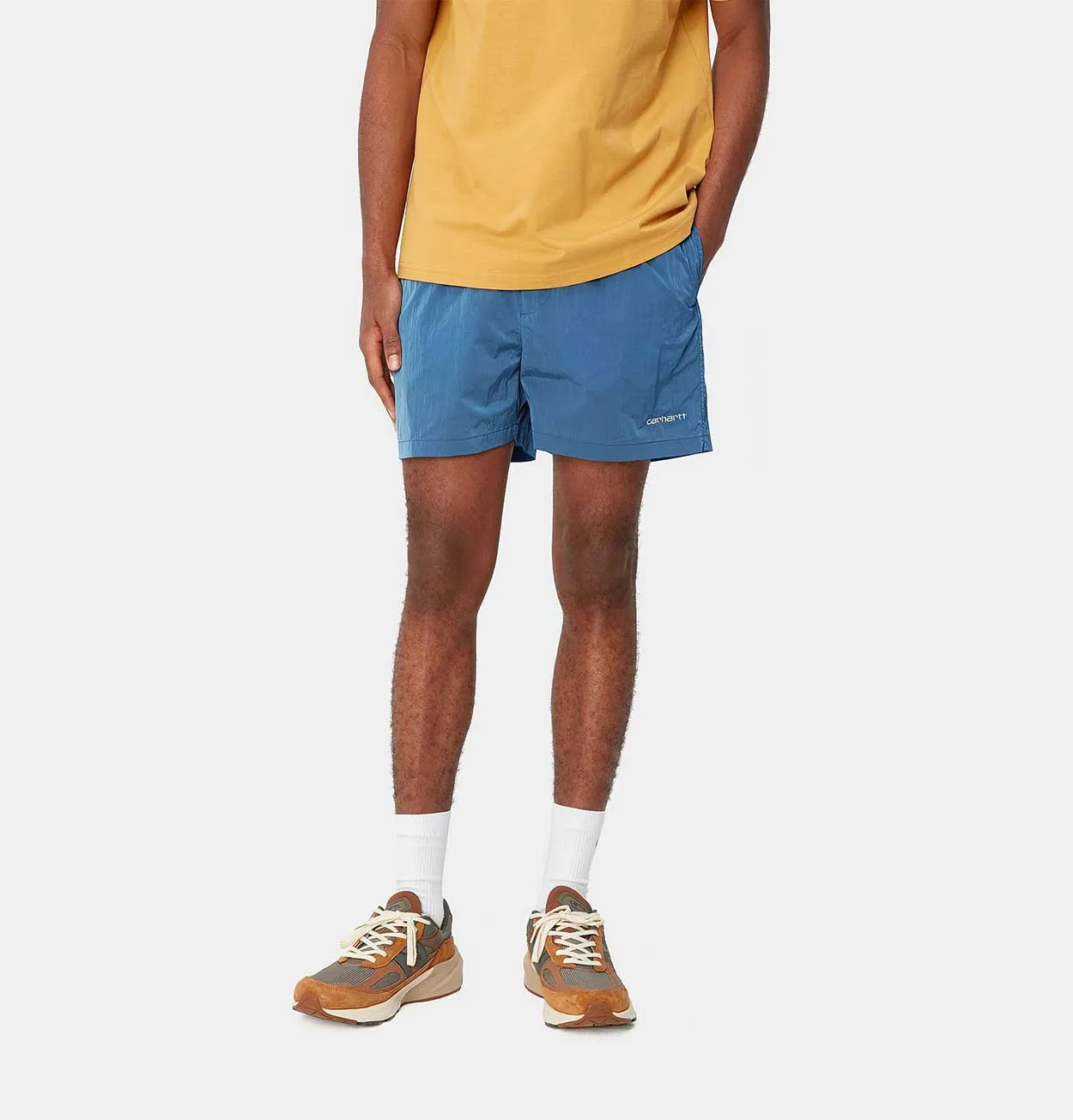 Carhartt WIP Tobes Swim Trunks in Sorrent