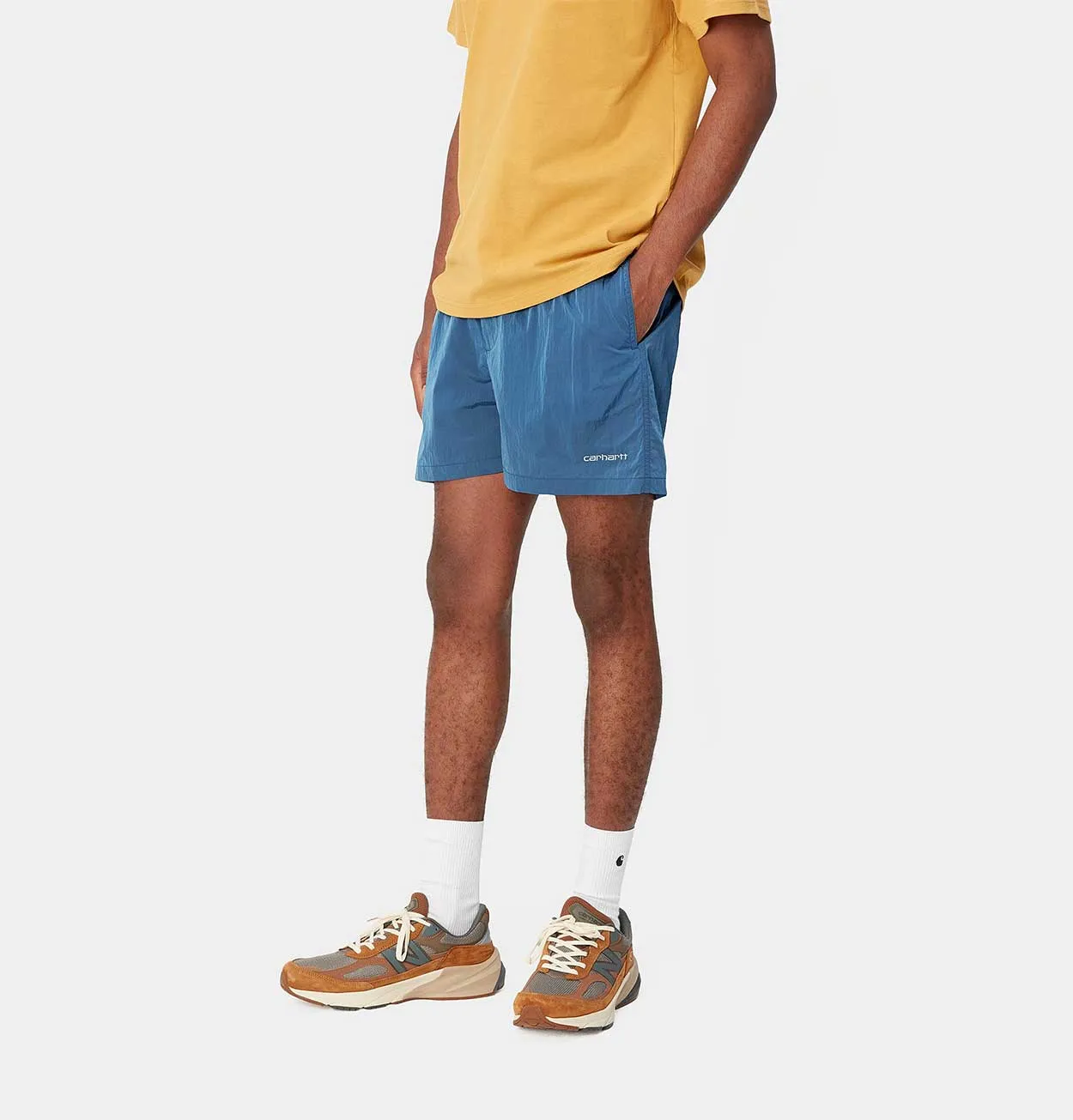 Carhartt WIP Tobes Swim Trunks in Sorrent