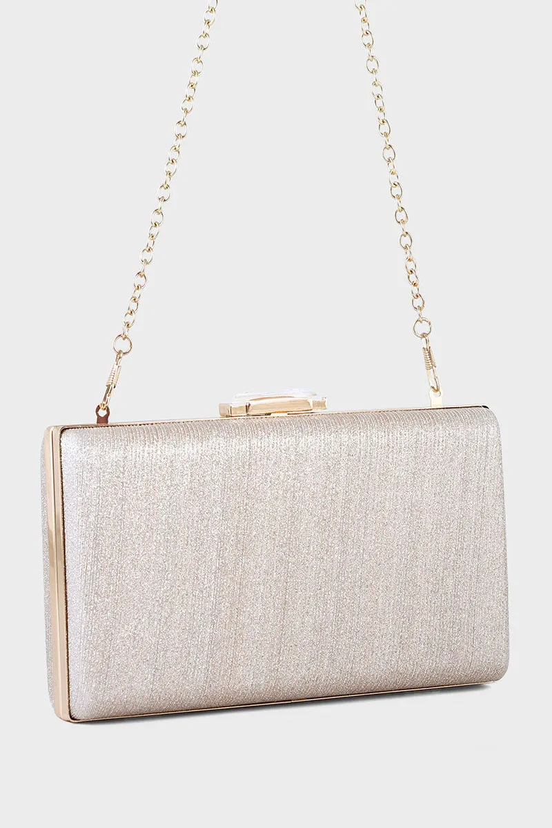 Casual Clutch B20763-Golden