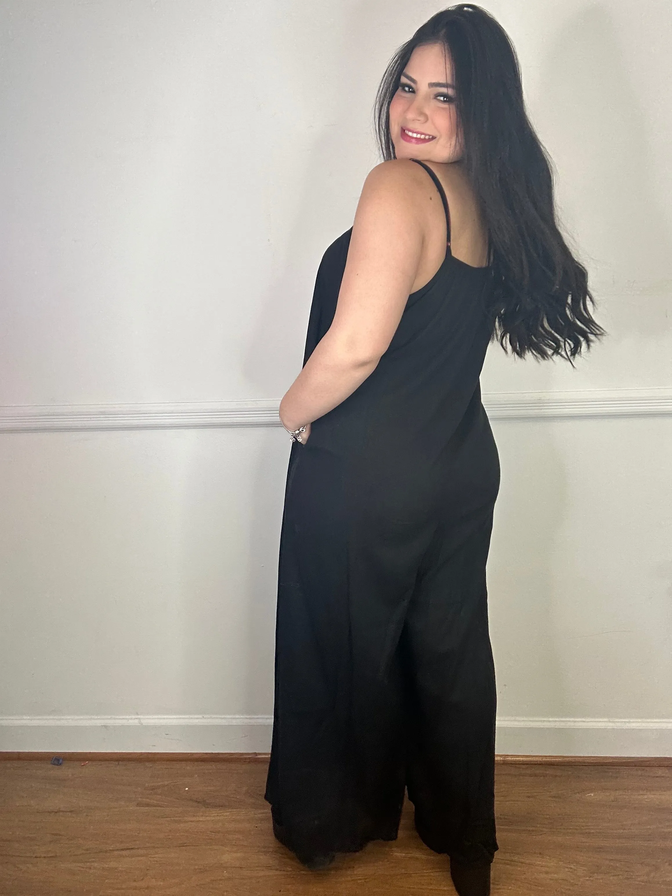 Casual Wide Leg Jumpsuit