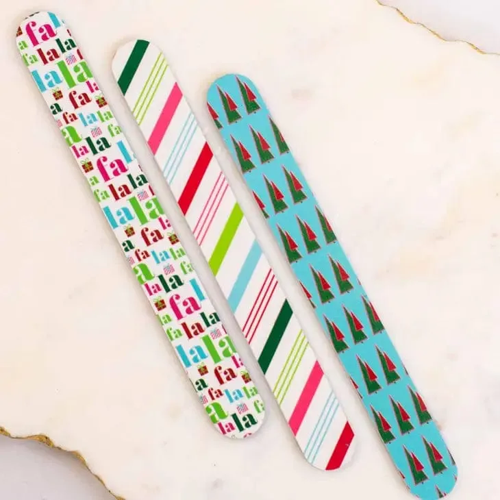 Christmas Nail File Set