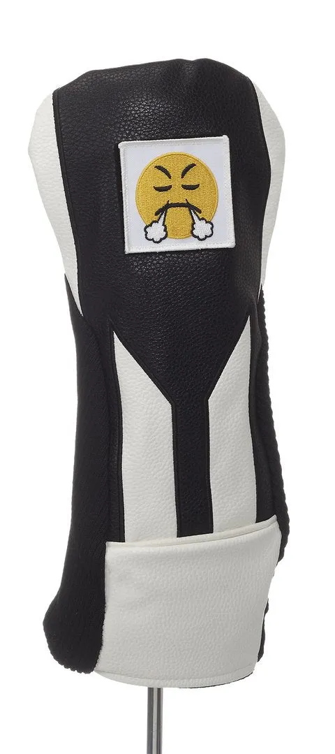 Creative Covers Vintage Performance Headcover - Black (Emoji Pack)