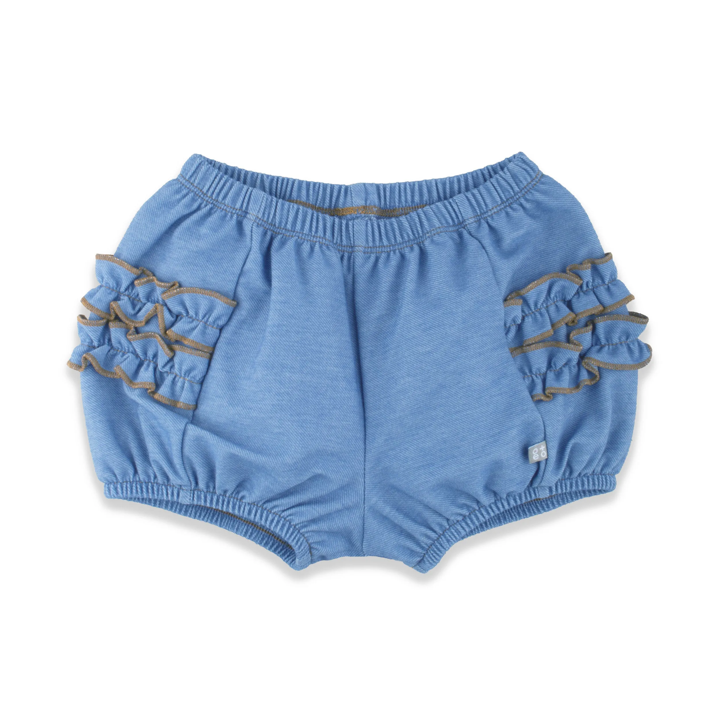 Denim Baby Ruffle Panties