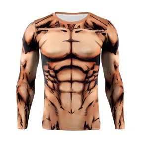 Dragon Ball Z 'Shirtless Trunks' Elite Long Sleeve Compression Rashguard