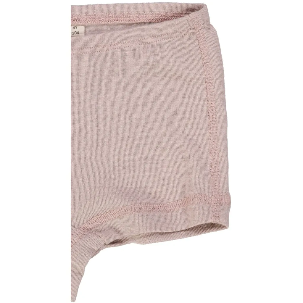 Girls Wool Panties - dark powder