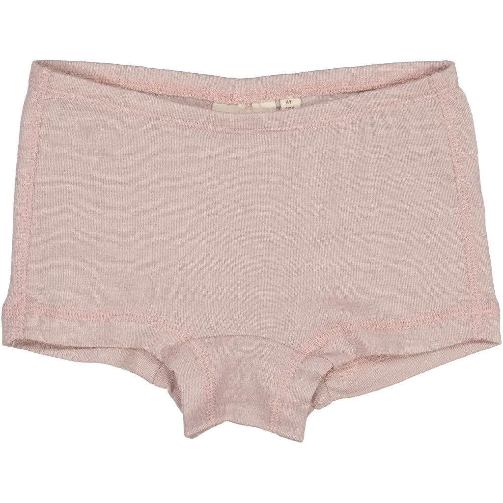 Girls Wool Panties - dark powder