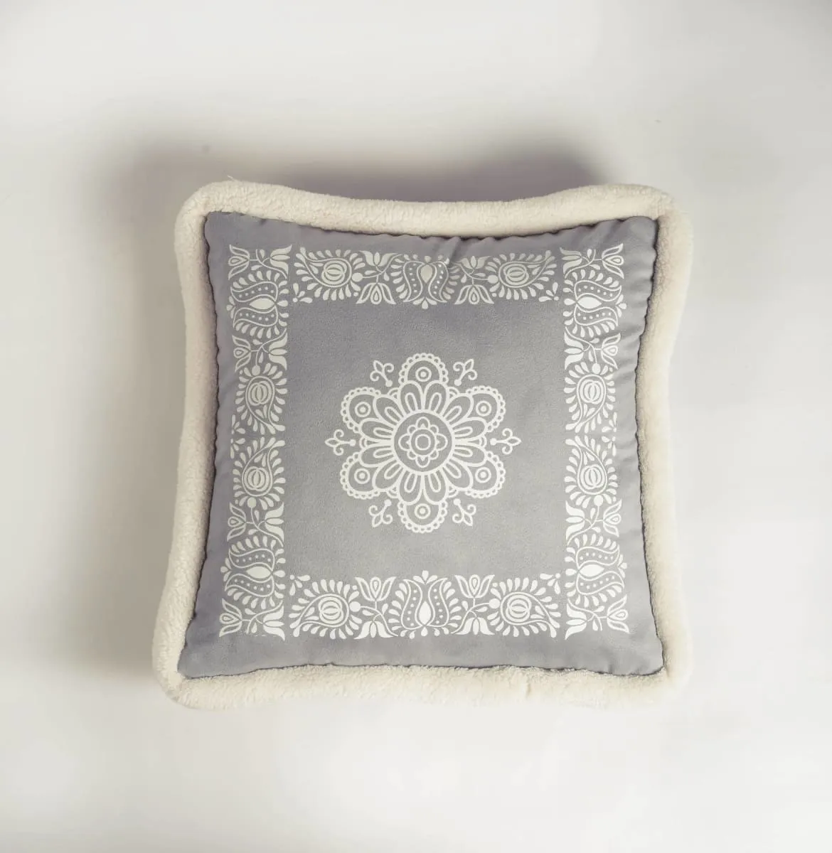 Grey, cushion cover, printed pillow, nordic style, scandinavian pillow, 16X16 inches