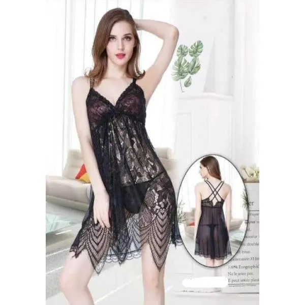 Hot Nighty Dress for Bridal Babydoll Nighty Sleepwear Hot Short Nightwear for Women