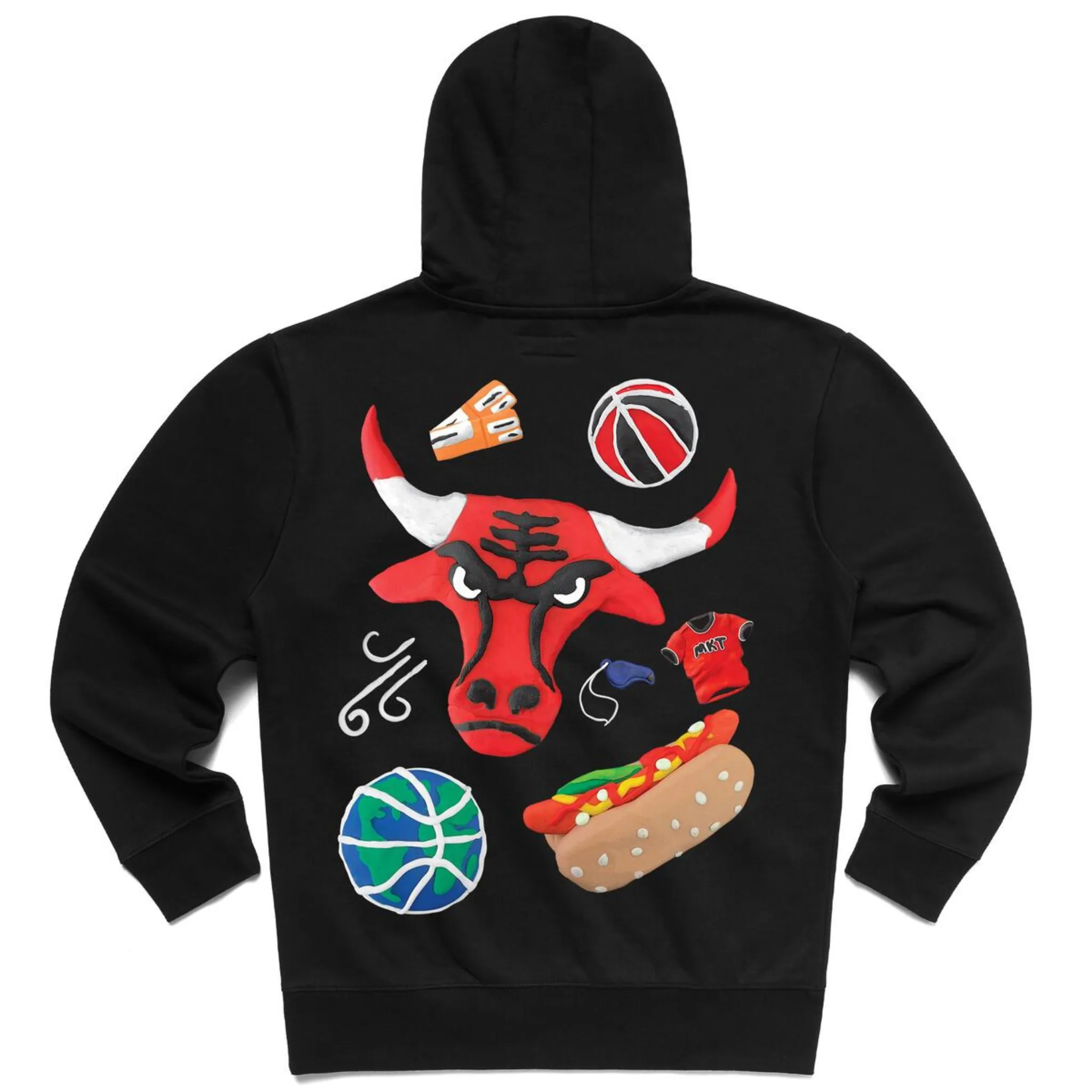 Market Chicago Bulls Hoodie (Black)