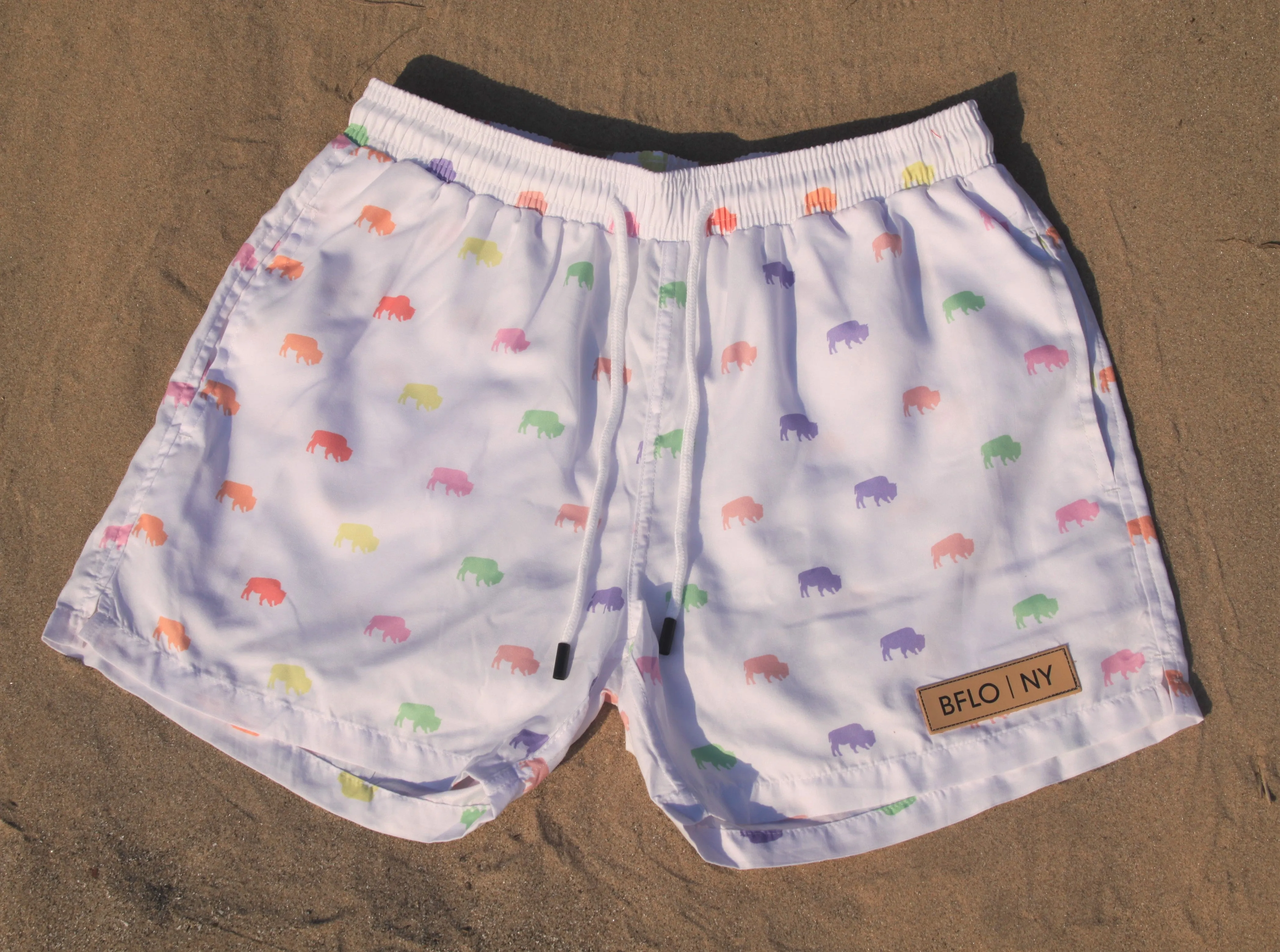 Men's BFLO Rainbow Pastel Trunks