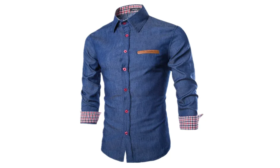 Men's Casual Denim Shirt