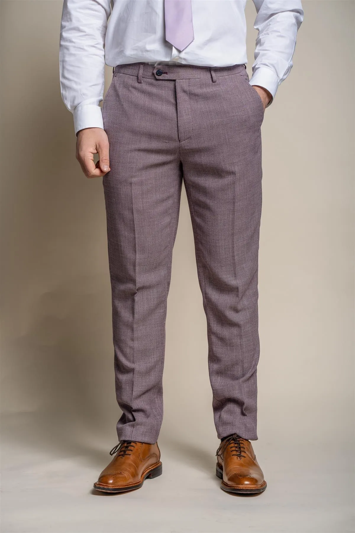 Miami Lilac Three Piece Suit