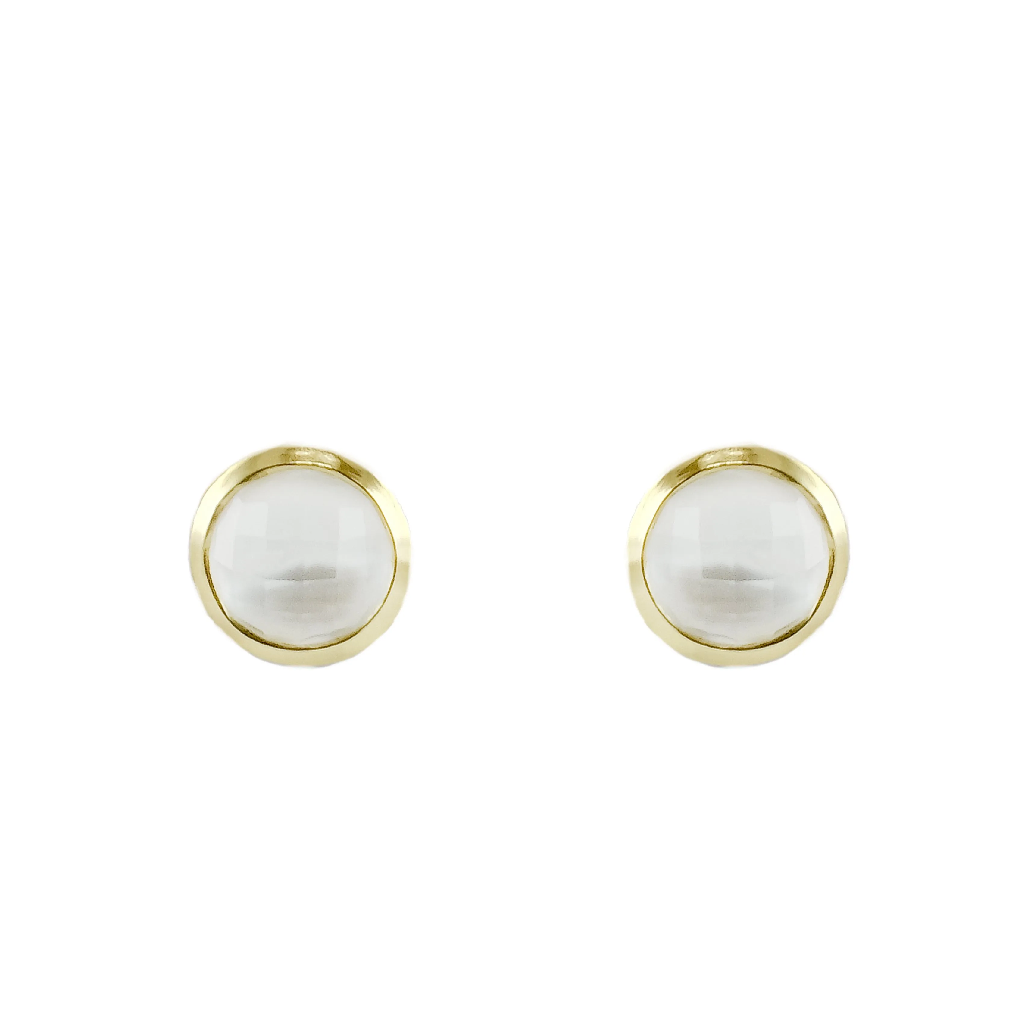 Milly Small Natural Stone Studs