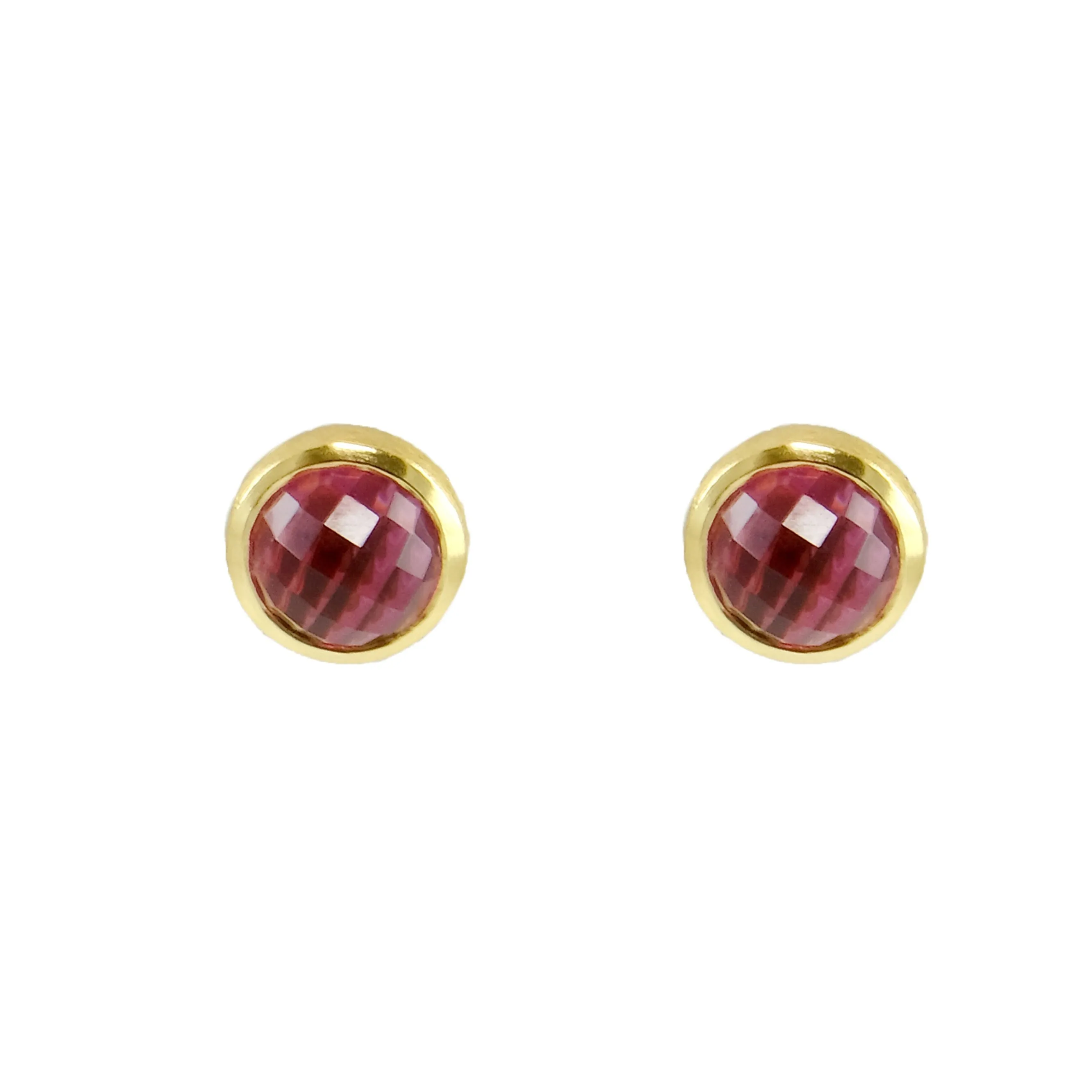 Milly Small Natural Stone Studs