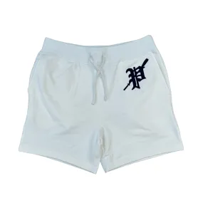 Polo Ralph Lauren Crest Fleece Shorts (White)