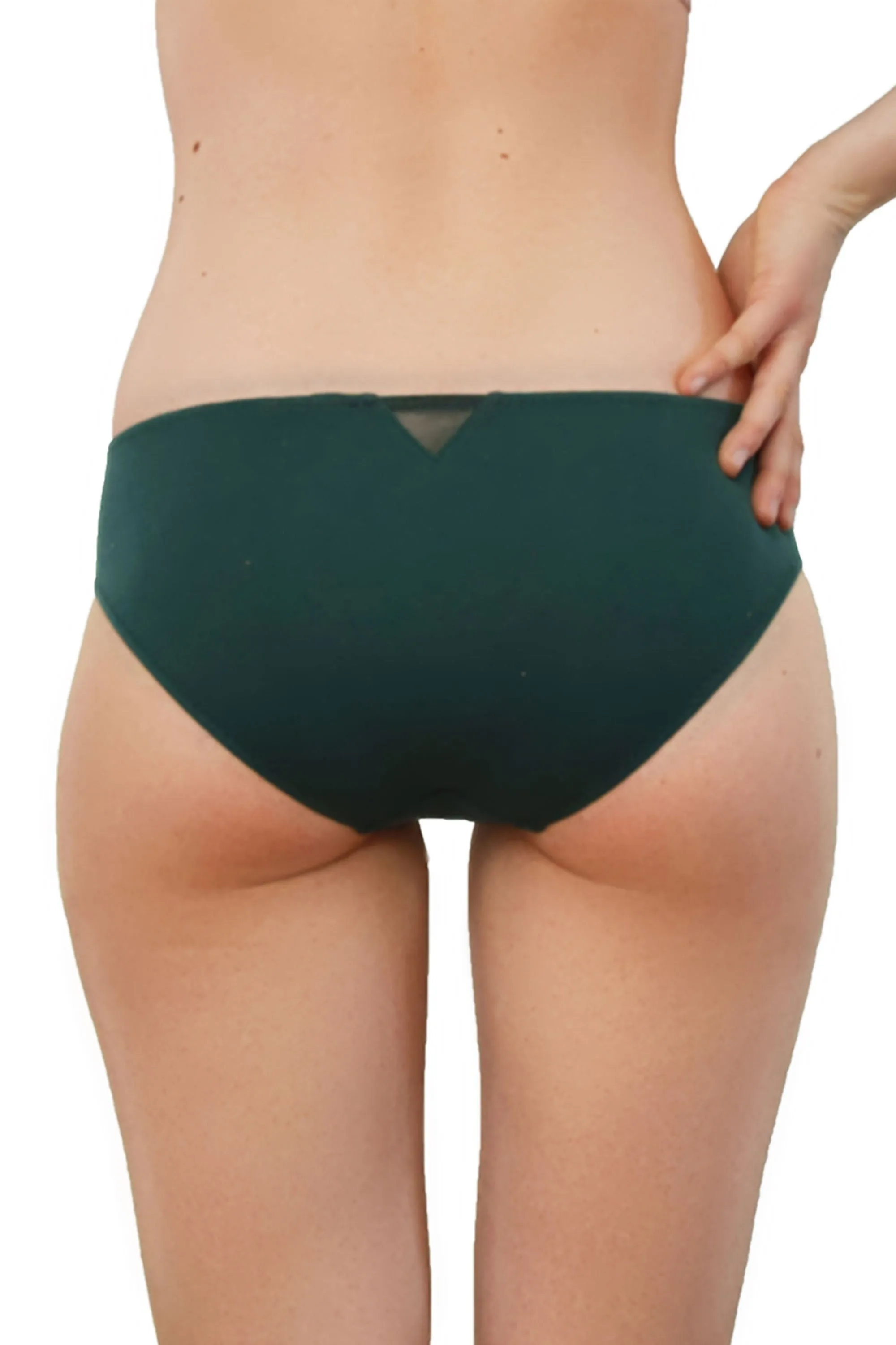 shorty amazone panties dark green