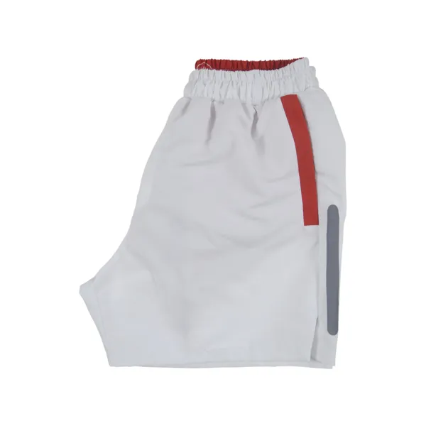 Solid Swim Trunks | White