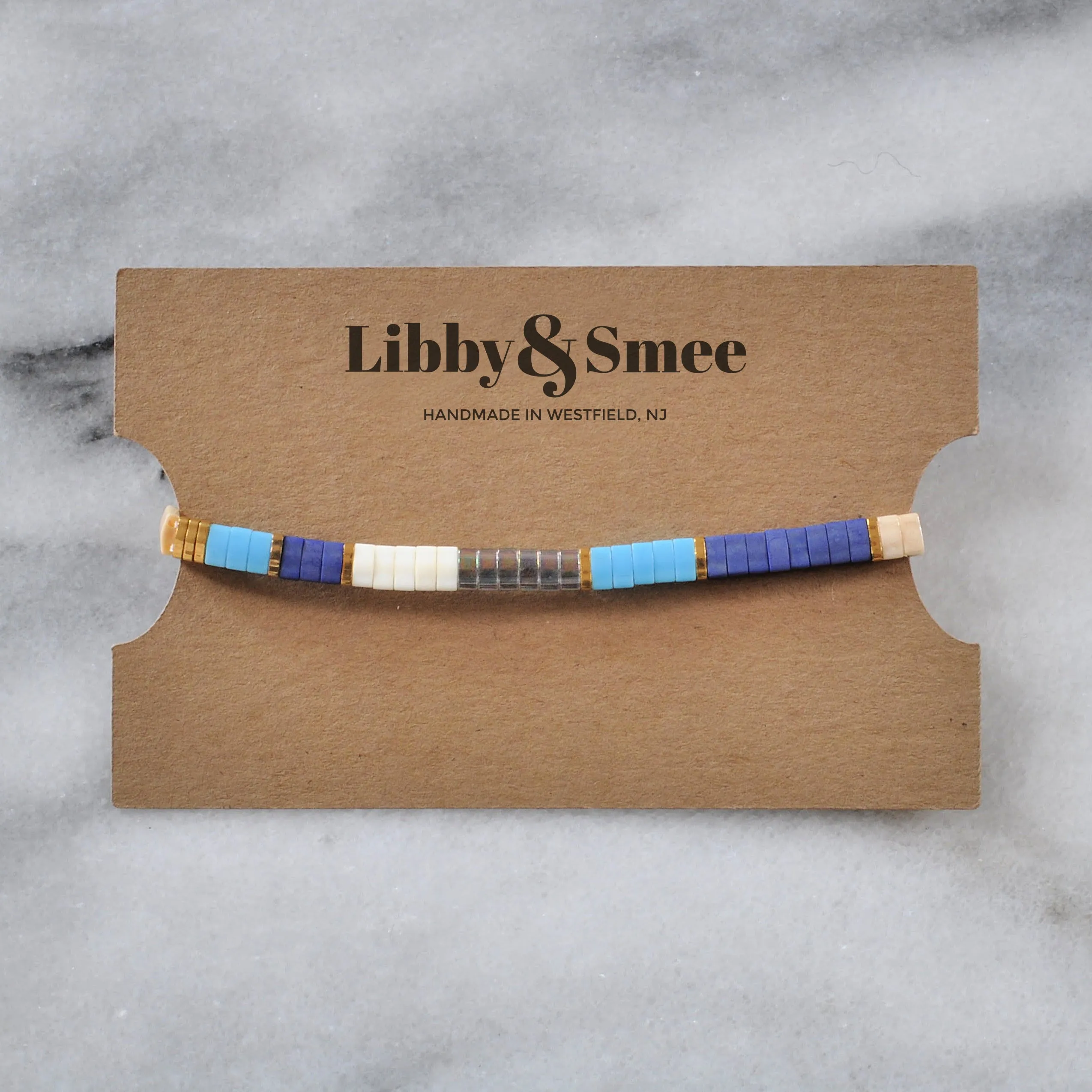 Stretch Tile Bracelet - SKY COLORBLOCK