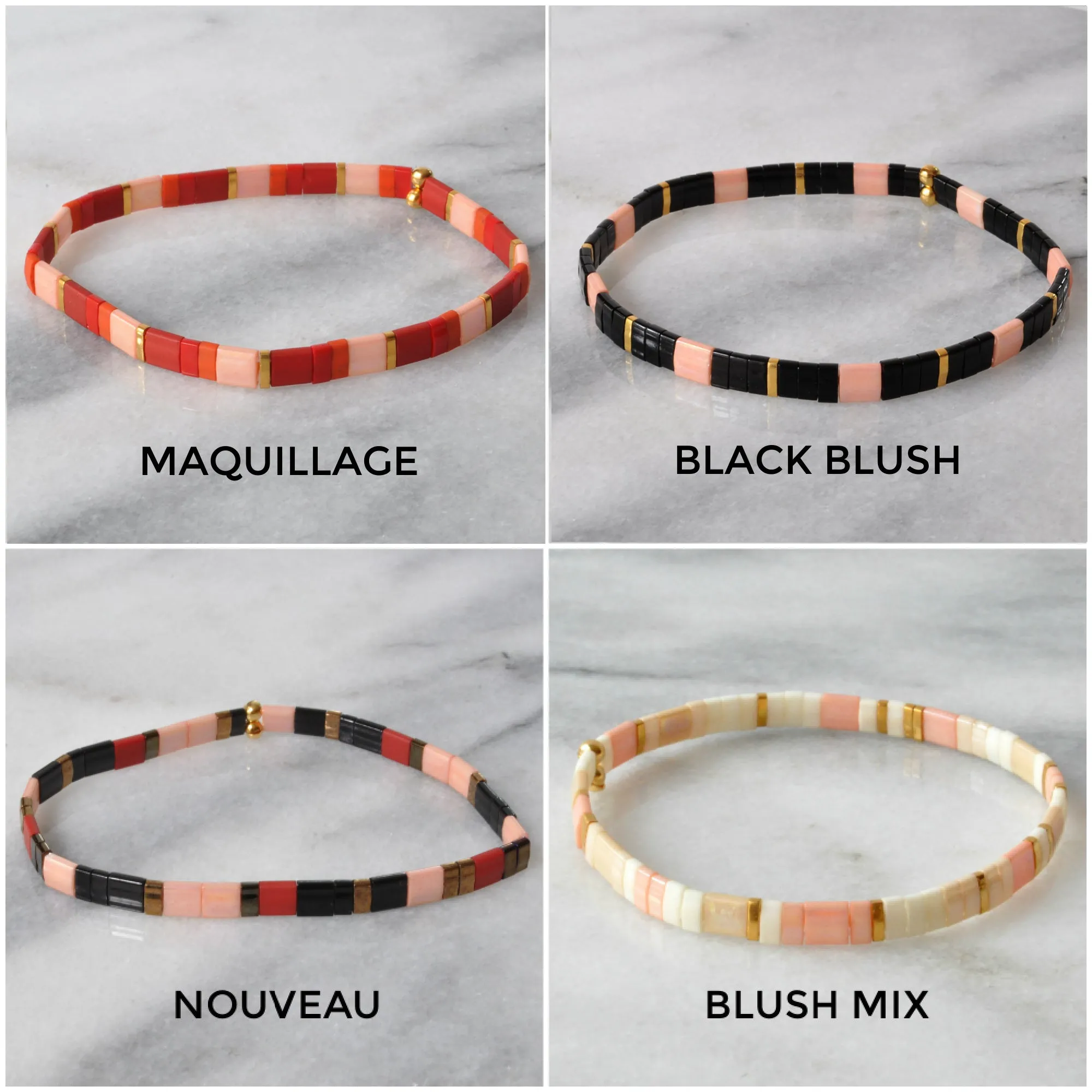 Stretch Tile Bracelets