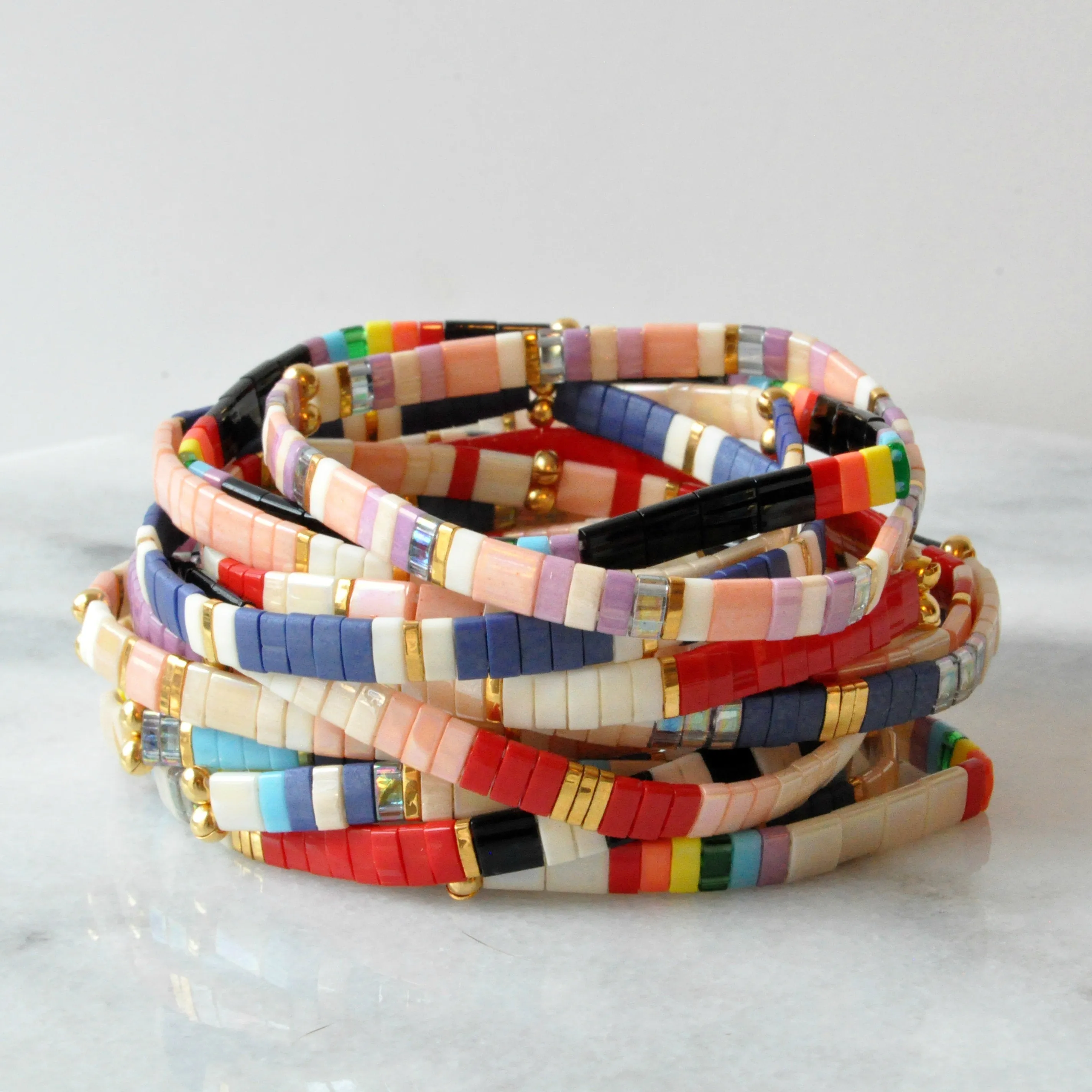 Stretch Tile Bracelets