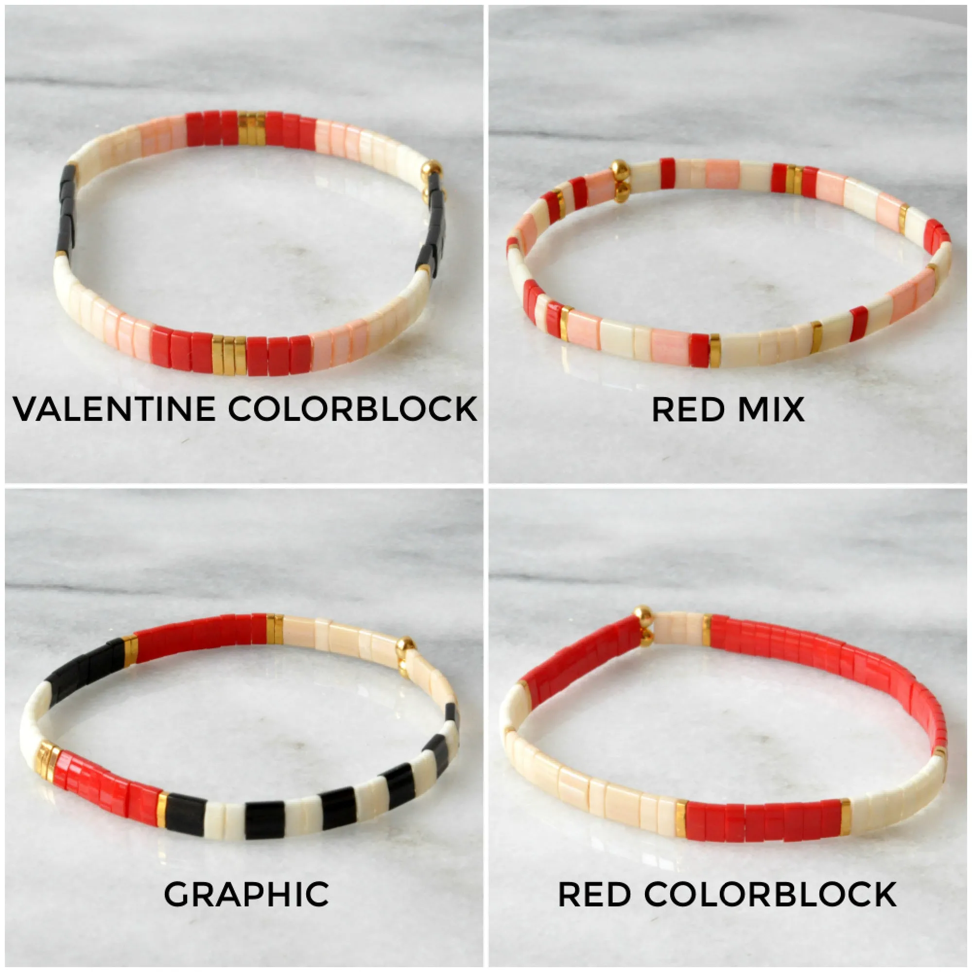 Stretch Tile Bracelets