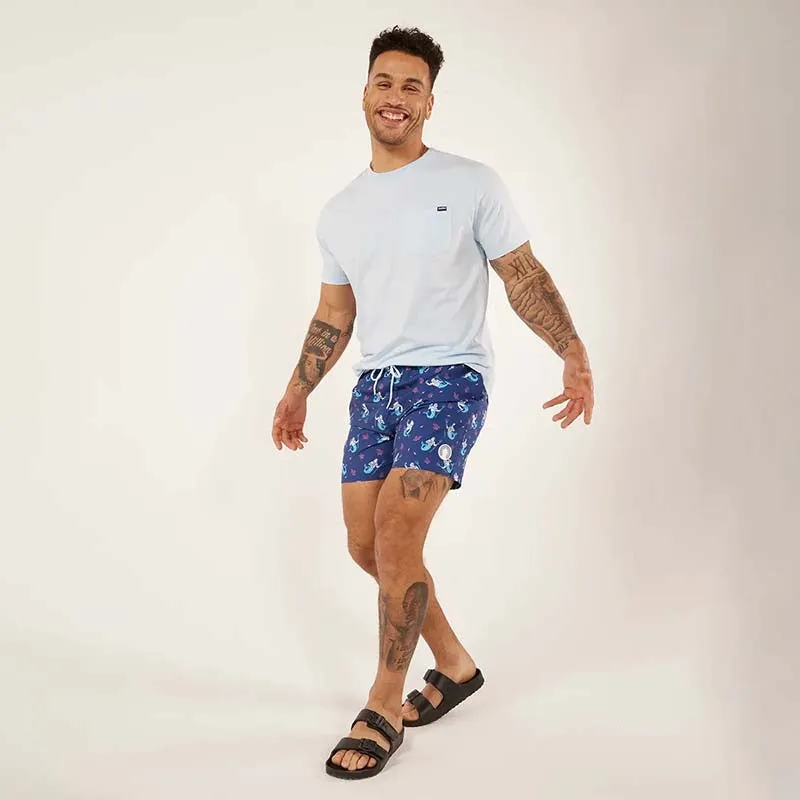 The Triton Of The Seas 5.5 inch Swim Shorts