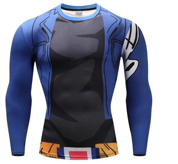 Trunks Long Sleeve Dragon Ball Z Compression Rash Guard