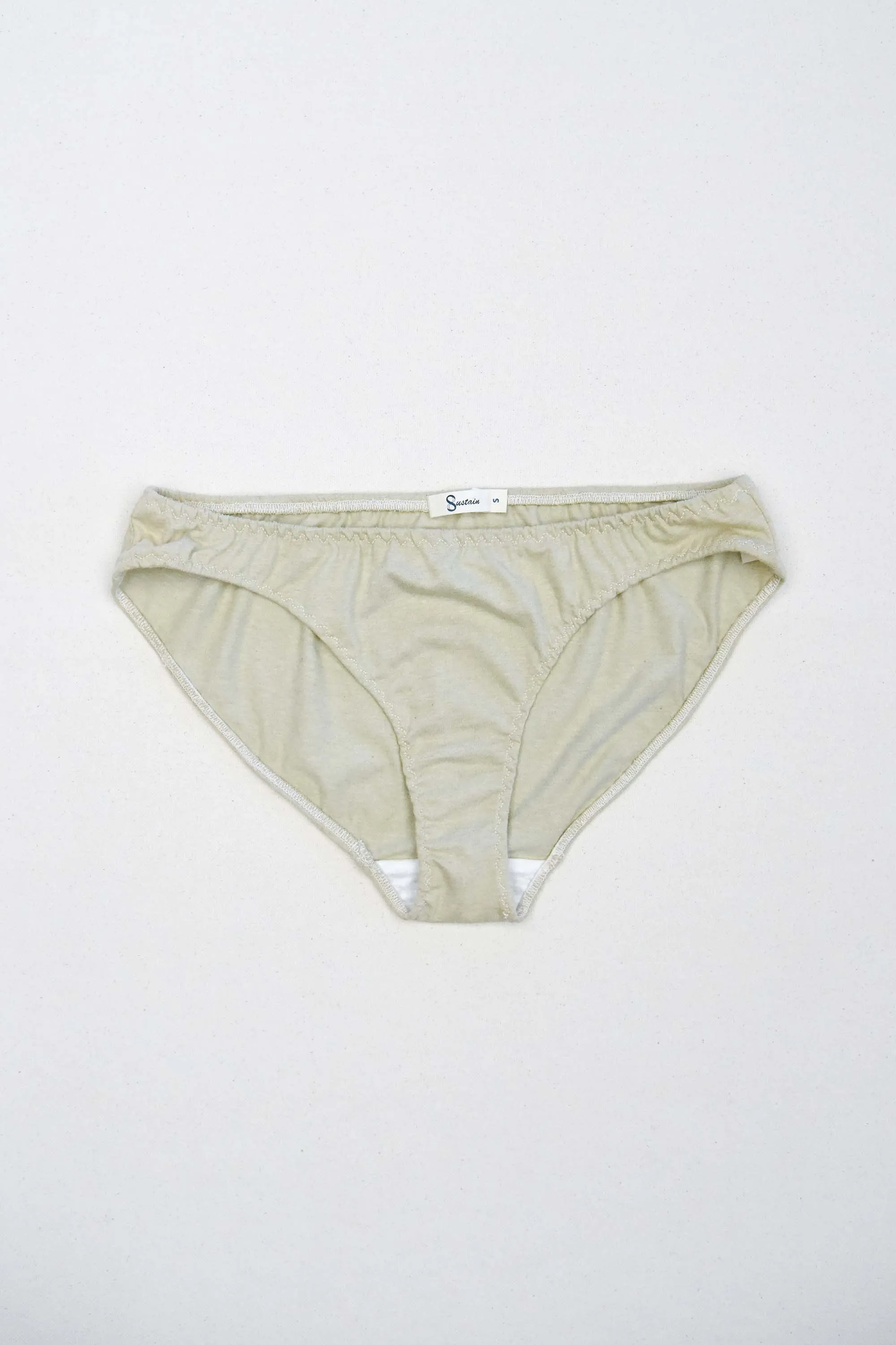 Undyed Organic Low Rise Panties