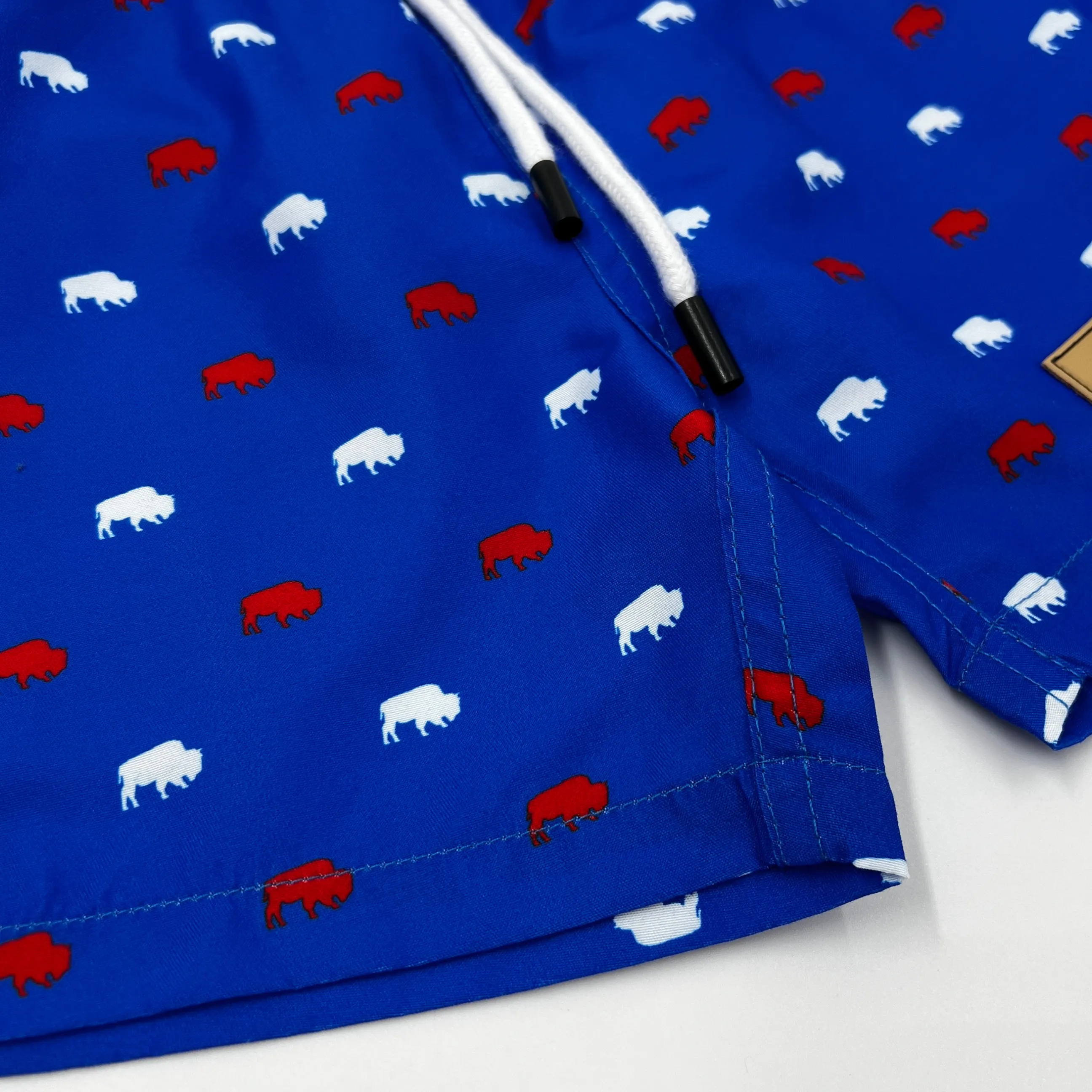 Youth BFLO, NY Royal With Herd Buffaloes Swim Shorts