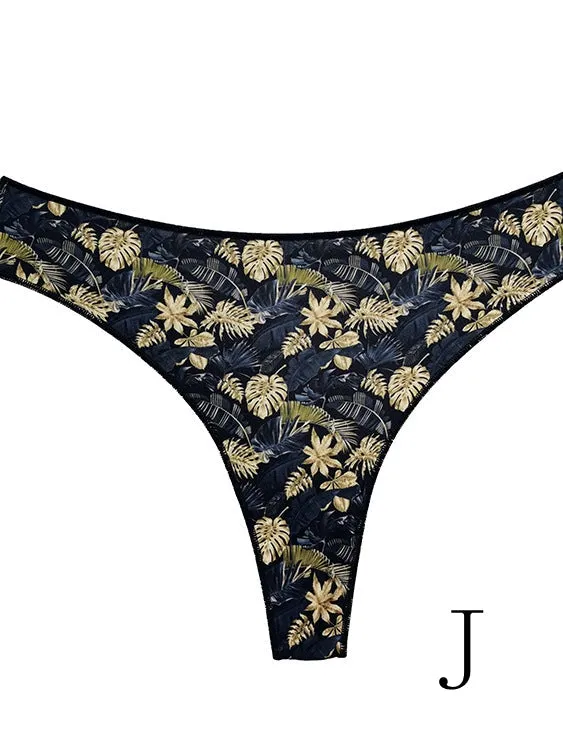 ZASUWA  Female Unique Print T-back Panties