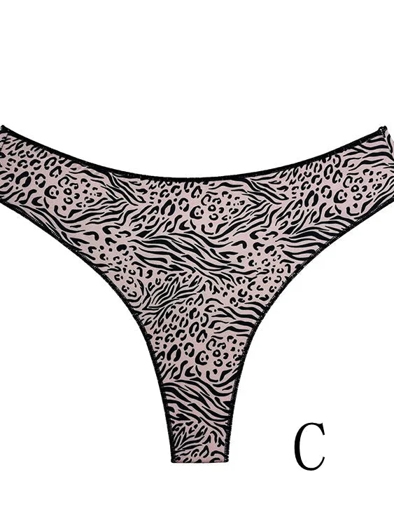 ZASUWA  Female Unique Print T-back Panties