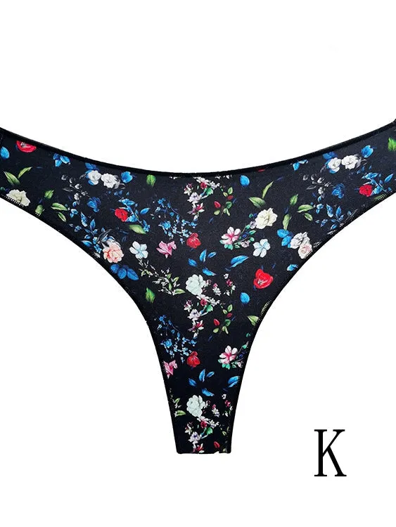 ZASUWA  Female Unique Print T-back Panties